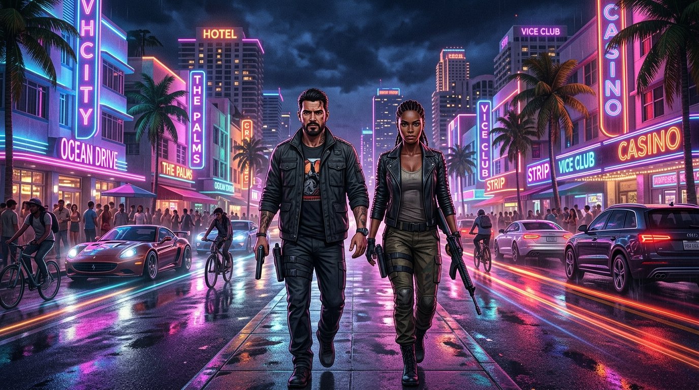 Protagonistas en Vice City